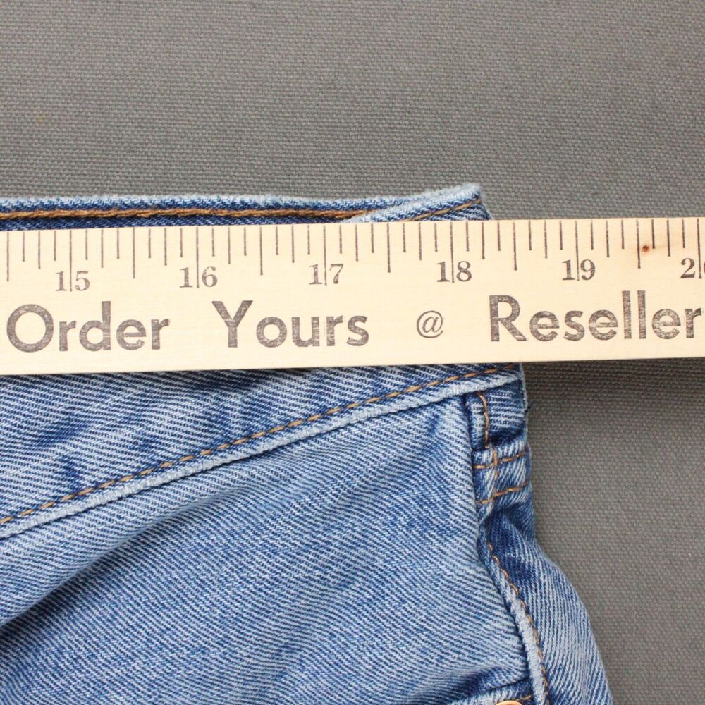 Levis 550 Relaxed Fit Taper Leg Jeans Mens 38x30 Blue Denim - Picture 6 of 12